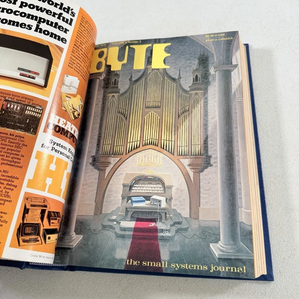 Byte Magazine The Small Systems Journal Bound Set Volume III 3 January-June 1978